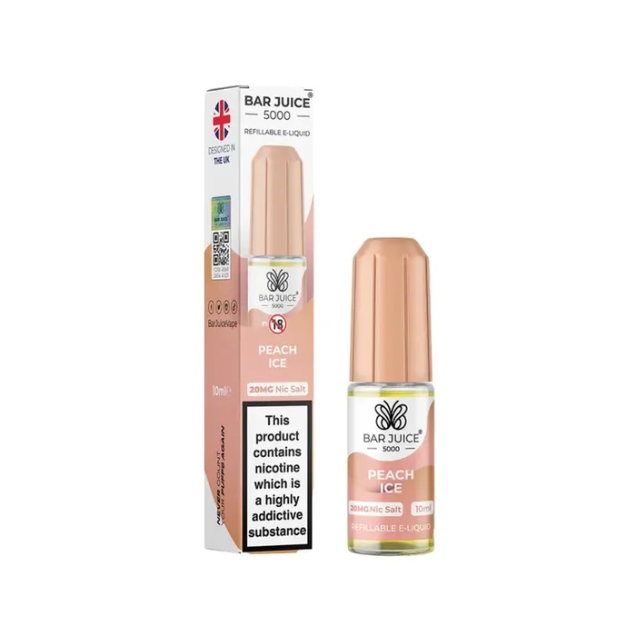 Bar Juice 5000 Peach Ice Nic Salt
