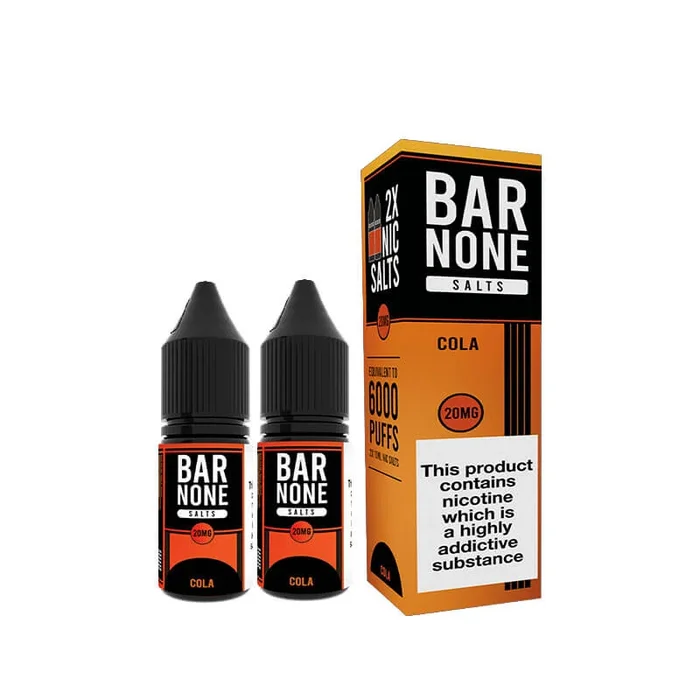 Bar None Cola Nic Salt 10ml E-Liquid – 2 Pack