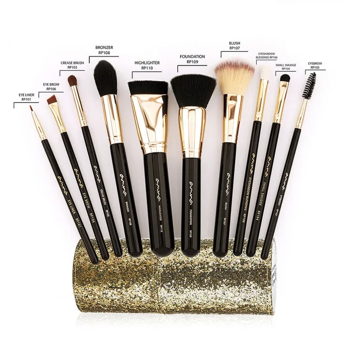 BEAUTY BY AMNA PRO MAKEUP BRUHES SET PC
