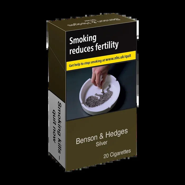 Benson & Hedges Silver King Size – 20 Cigarettes