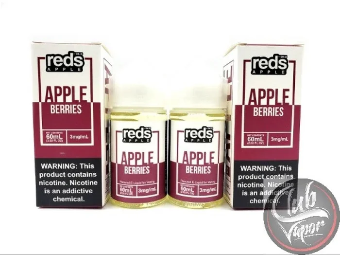 Berries Red’s Apple E-Juice by 7 Daze 120mL