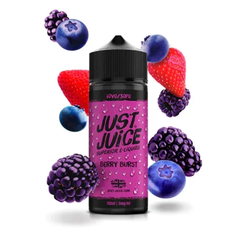 Berry Burst 100ml Shortfill E-liquid by Just Juice