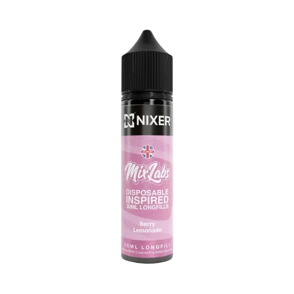 Berry Lemonade Longfill by Nixer X Mix Labs. – 30ml