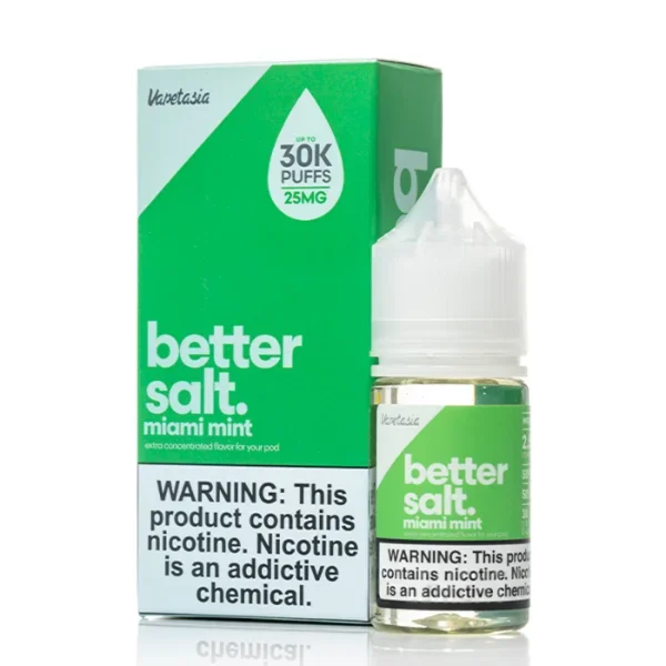 Better Salts_By Vapetasia_30mL_- Miami Mint –