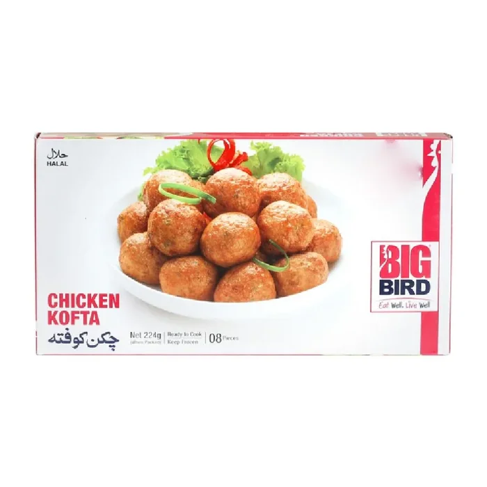 BIG BIRD CHICKEN KOFTA SMALL 224GM