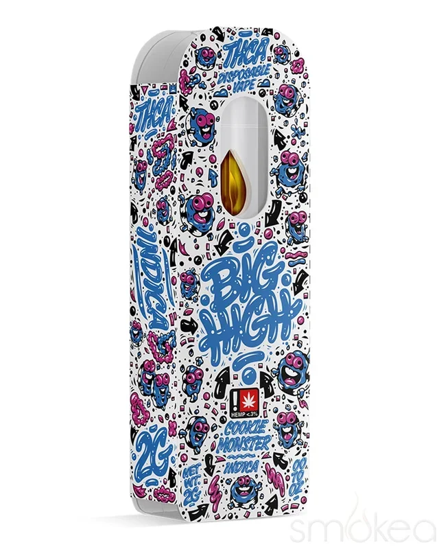 Big High 2g THCA Disposable Vape – Cookie Monster