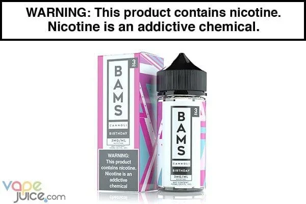 BIRTHDAY CANNOLI BY BAM’S CANNOLI 100ML