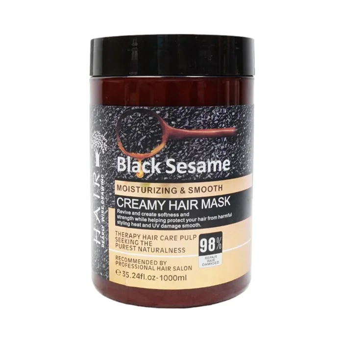 BLACK SESAME HAIR MASK MOISTURIZING & SMOOTH 1000 ML