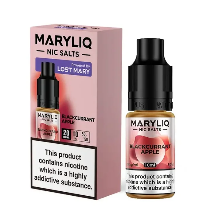 Blackcurrant Apple 10ml Nic Salt E-liquid By MaryLiq