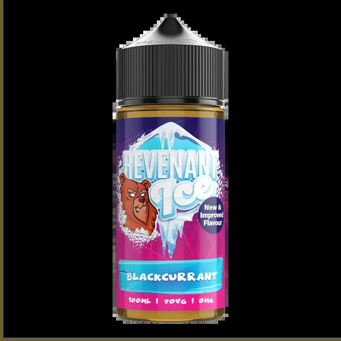 Blackcurrant Ice 100ml Shortfill by Revenant Ice