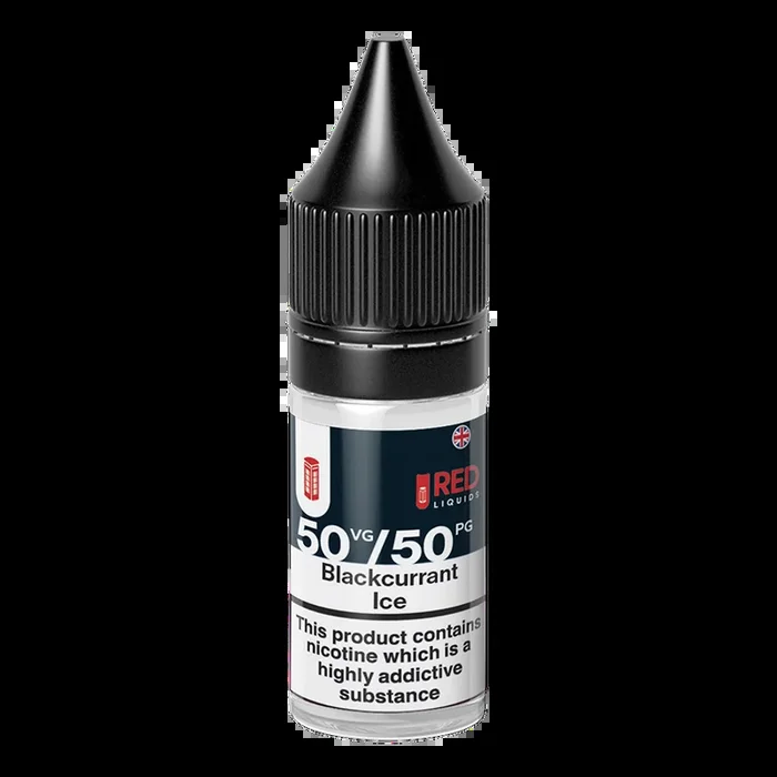 Blackcurrant Ice 10ml by Red Liquids