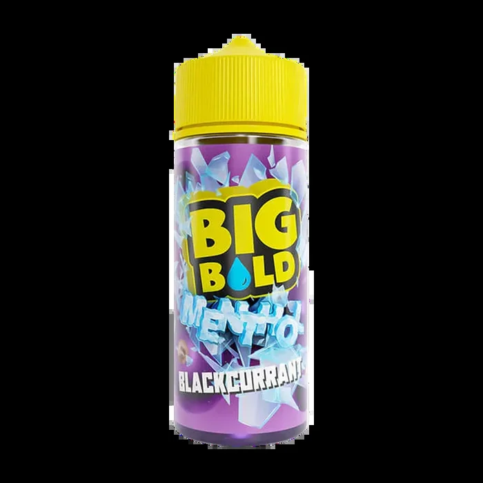 Blackcurrant Menthol 100ml Shortfill by Big Bold