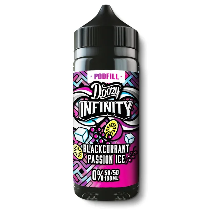 Blackcurrant Passion Ice Shortfill by Doozy Infinity Podfills