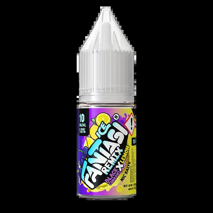 Blackcurrant x Lemon Ice Salt by Fantasi Remix