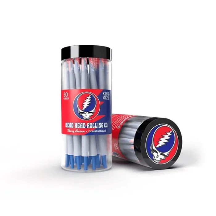 Blazy Susan Grateful Dead Cones – 50-Cone Jar