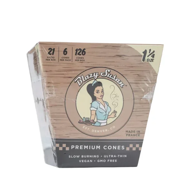 Blazy Susan Unbleached 1 1/4 Cones – Pack of Six