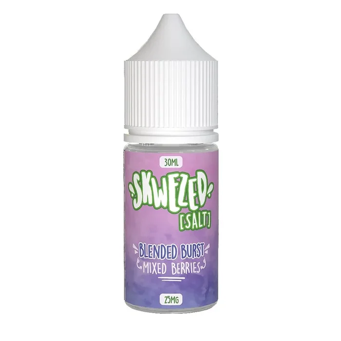 Blended Burst (Mixed Berries) by Skwezed Salt Series E-Liquid 30mL (Salt Nic)