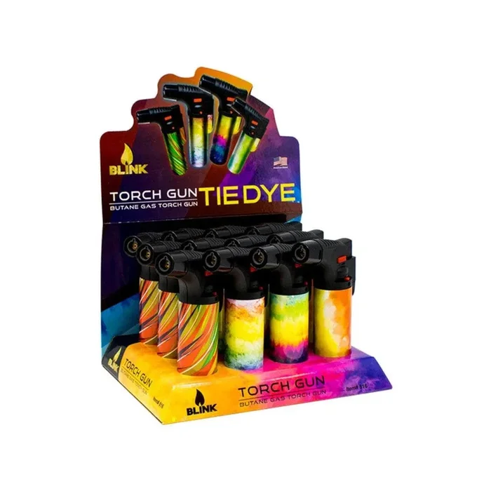 Blink Tie-Dye Torch Gun Lighter