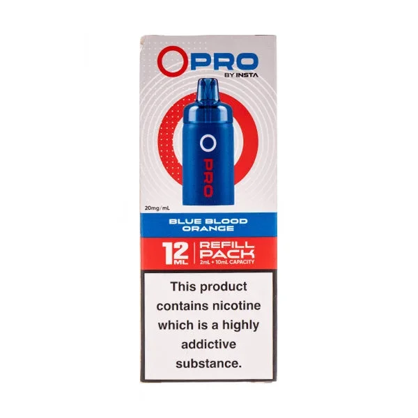 Blue Blood Orange O Pro Prefilled Pod + Refill by INSTA