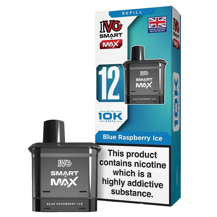 Blue Raspberry Ice Pre-filled Pod by IVG Smart Max