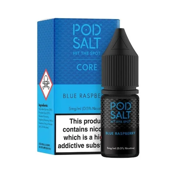Blue Raspberry Nic Salt by Pod Salt. – 10ml
