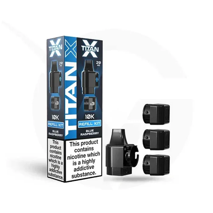 Blue Raspberry Titan X Refill Pack