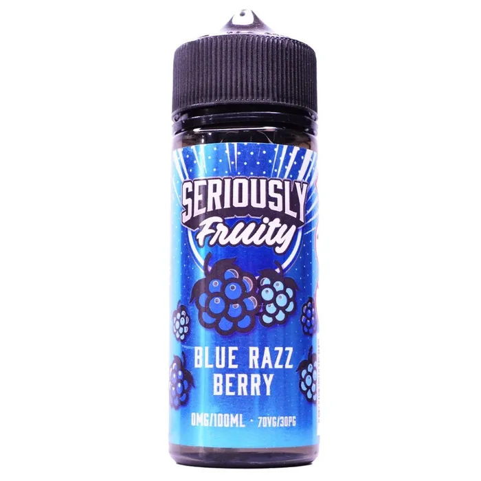 Blue Razz Berry 100ml Shortfill By Seriously Fruity