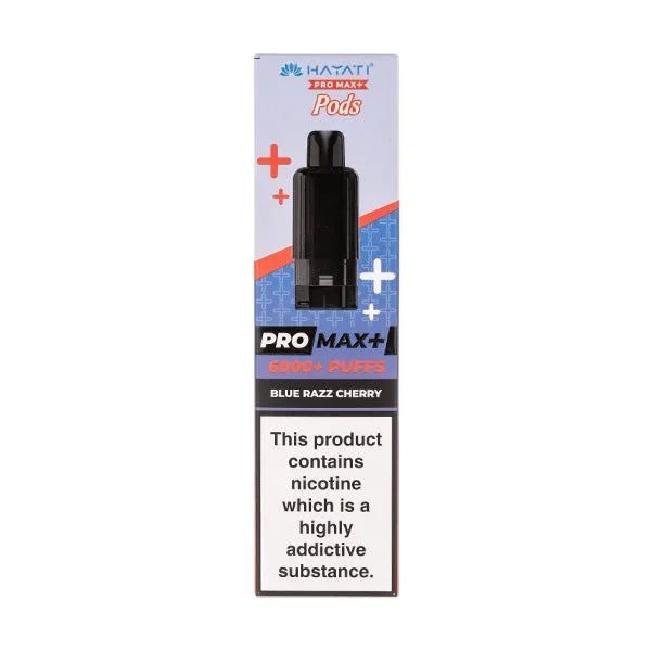 Blue Razz Cherry Pro Max Prefilled Pod + Refill by Hayati