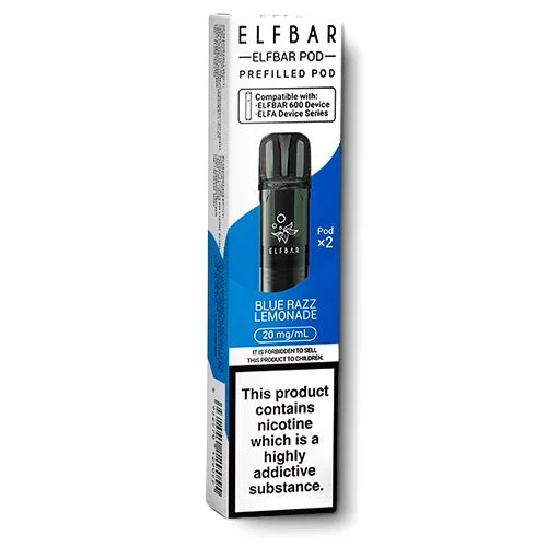 Blue Razz Lemonade Elfbar 600 Prefilled Pods