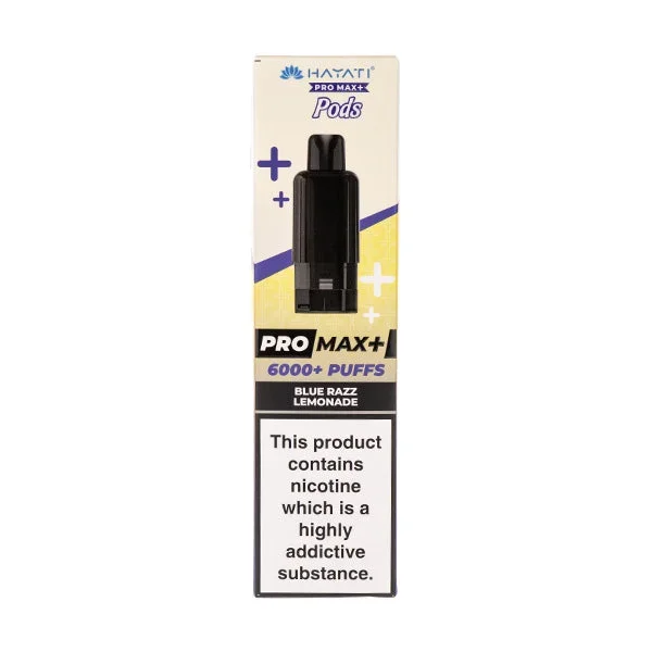 Blue Razz Lemonade Pro Max Prefilled Pod + Refill by Hayati