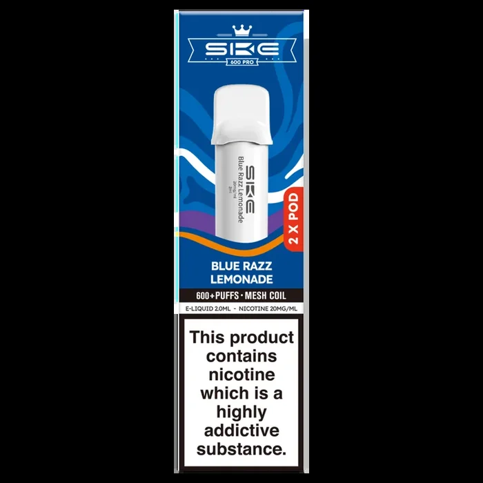 Blue Razz Lemonade SKE 600 Pro Pods