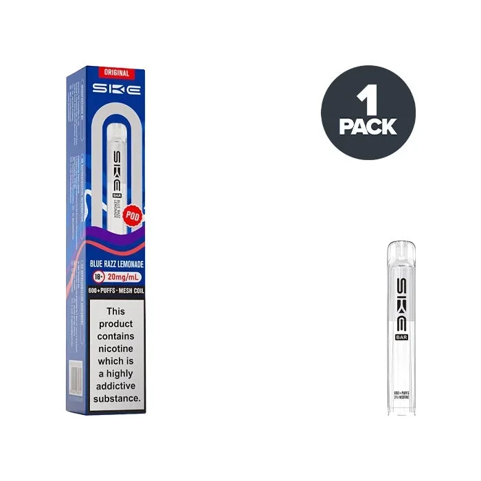 Blue Razz Lemonade SKE Bar 600 Prefilled Pods