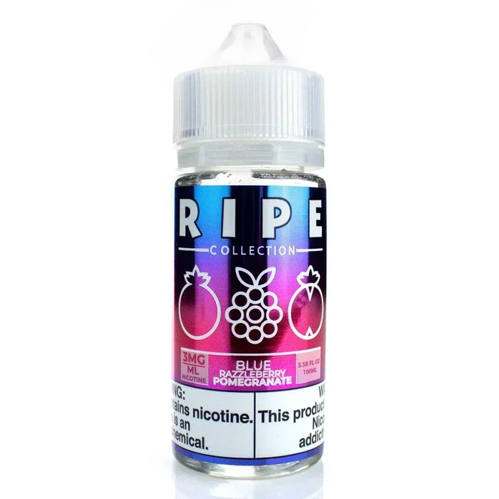 Blue Razzleberry Pomegranate by Vape 100 Ripe Collection 100mL