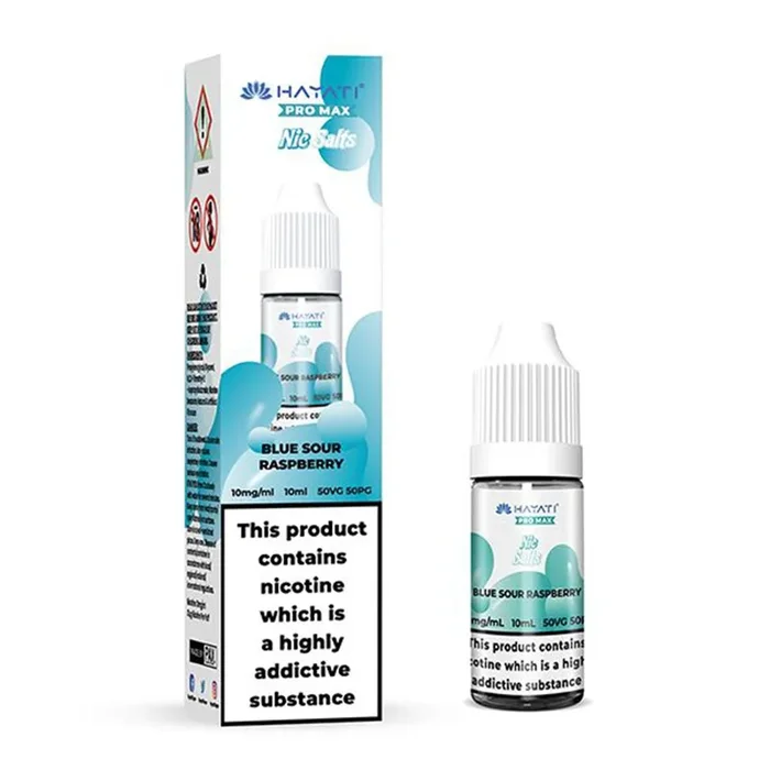 Blue Sour Raspberry 10ml Nic Salt By Hayati Salts