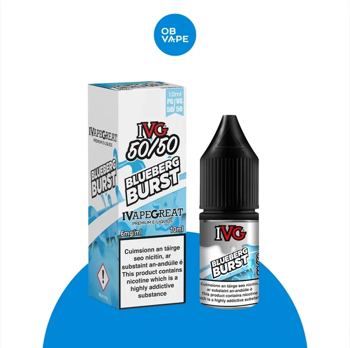 Blueberg Burst – IVG 50/50 10ml