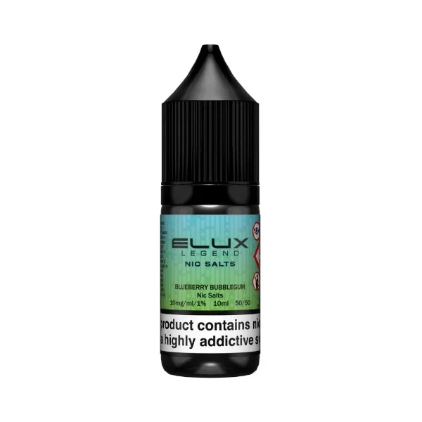 Blueberry Bubblegum Nic Salt by Elux. – 10ml