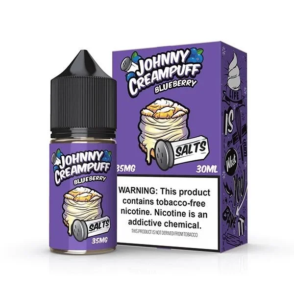 Blueberry by Tinted Brew – Johnny Creampuff TFN Salts Series 30mL