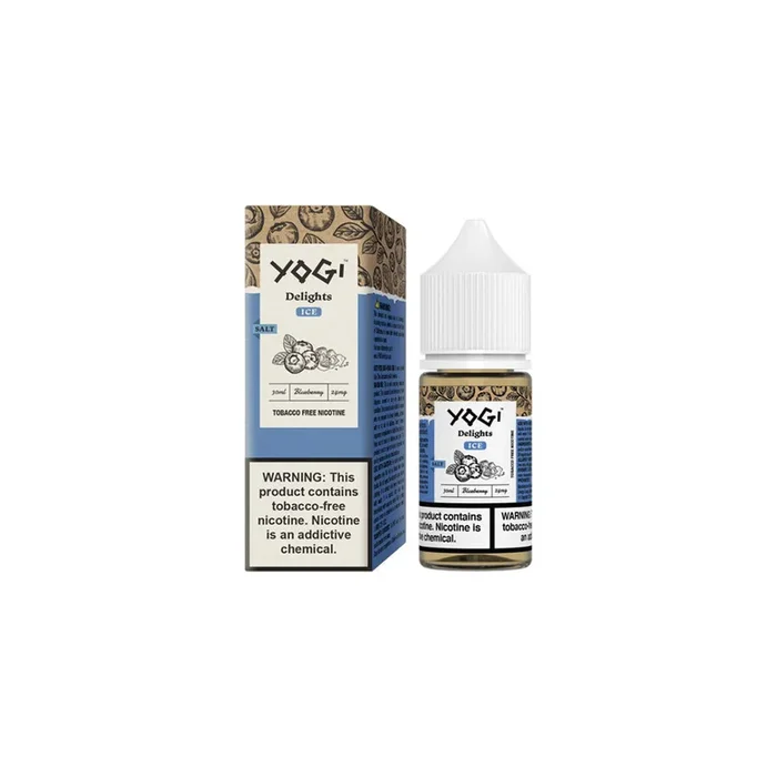 Blueberry Ice by Yogi Delights Tobacco-Free Nicotine Salt 30ml