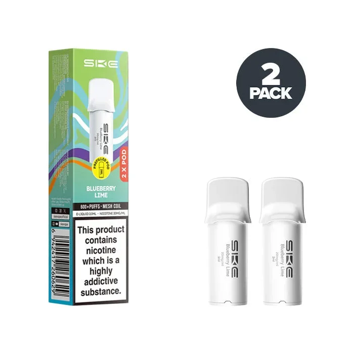 Blueberry Lime SKE Crystal 600 Pro Prefilled Pod
