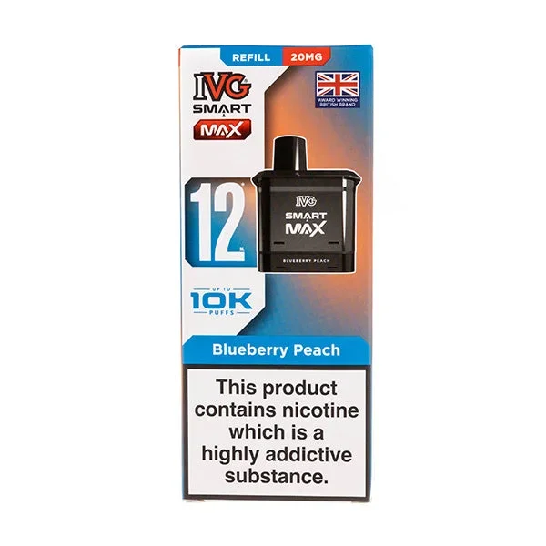 Blueberry Peach Smart Max Prefilled Pod + Refill by IVG