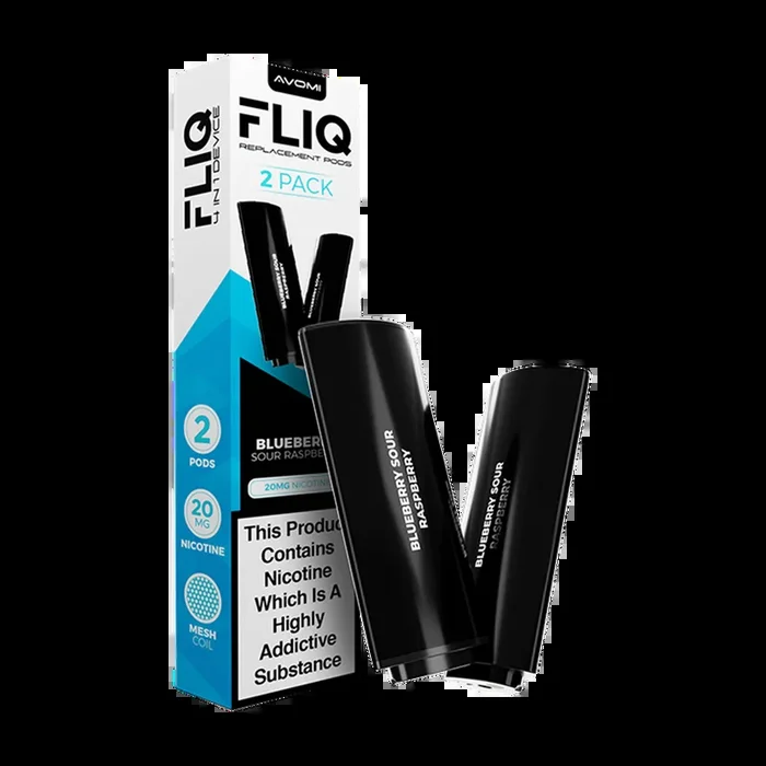 Blueberry Sour Raspberry Avomi Fliq 4in1 Pods