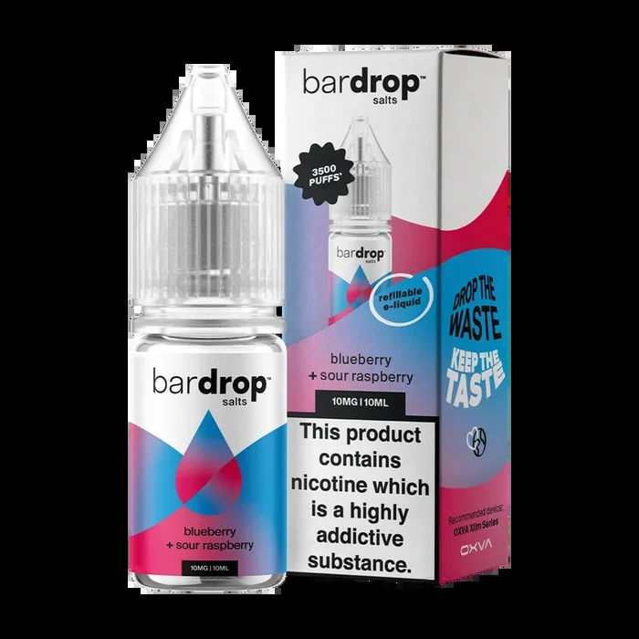 Blueberry Sour Raspberry Nic Salt by Bar Drop