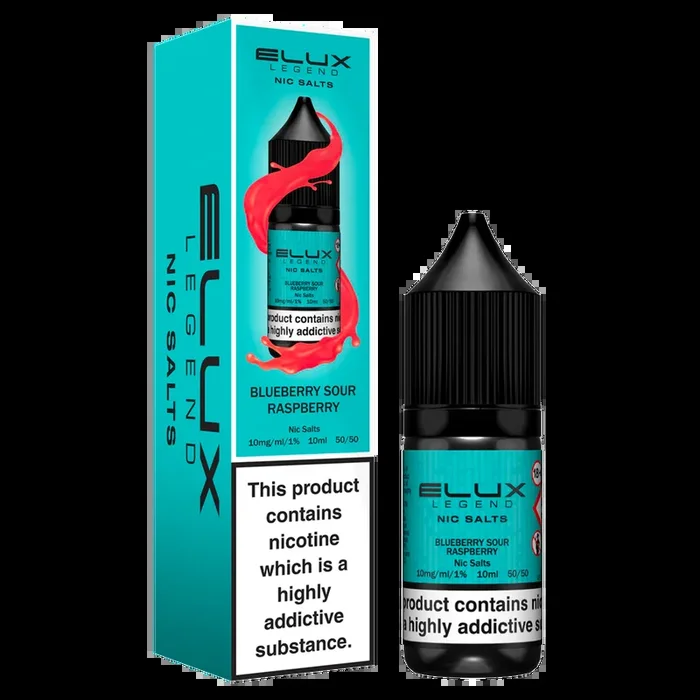 Blueberry Sour Raspberry Nic Salt by Elux 10ml
