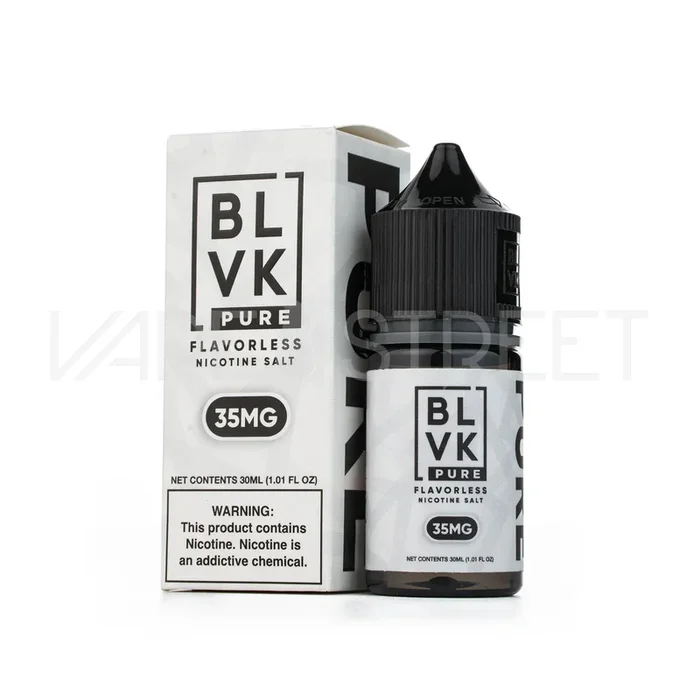 BLVK Salt Pure Flavorless E-liquid (30ml)