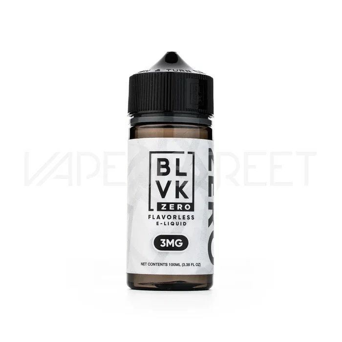BLVK Zero Flavorless E-liquid (100ml)