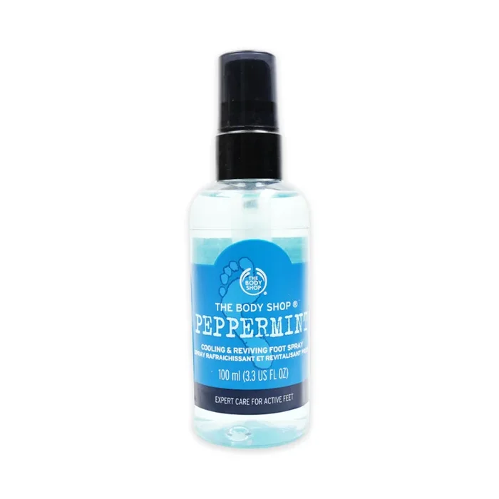 BODY SHOP PEPPERMINT COOLING AND REVIVING FOOT SPRAY 100 ML