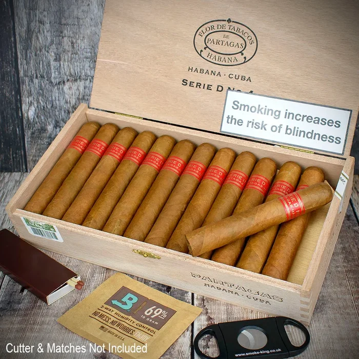 Box of 25 – Partagas Serie D No.4 Cigars