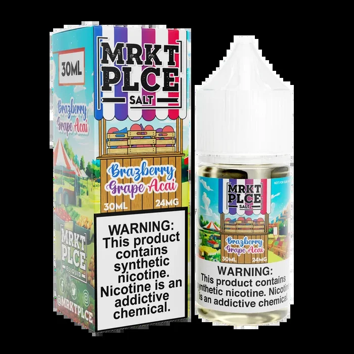 Brazberry Grape Acai by MRKT PLCE Salts 30mL