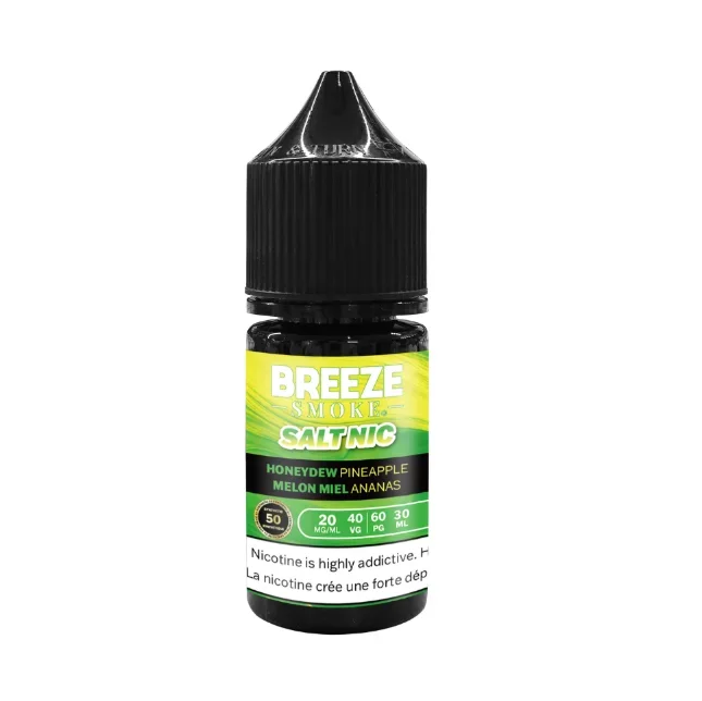 Breeze – 30ml [Nic Salt] ***Harmonized Stamped***