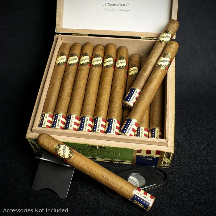 Brick House Double Connecticut Nicaragua Corona Larga Cigars – Box of 25